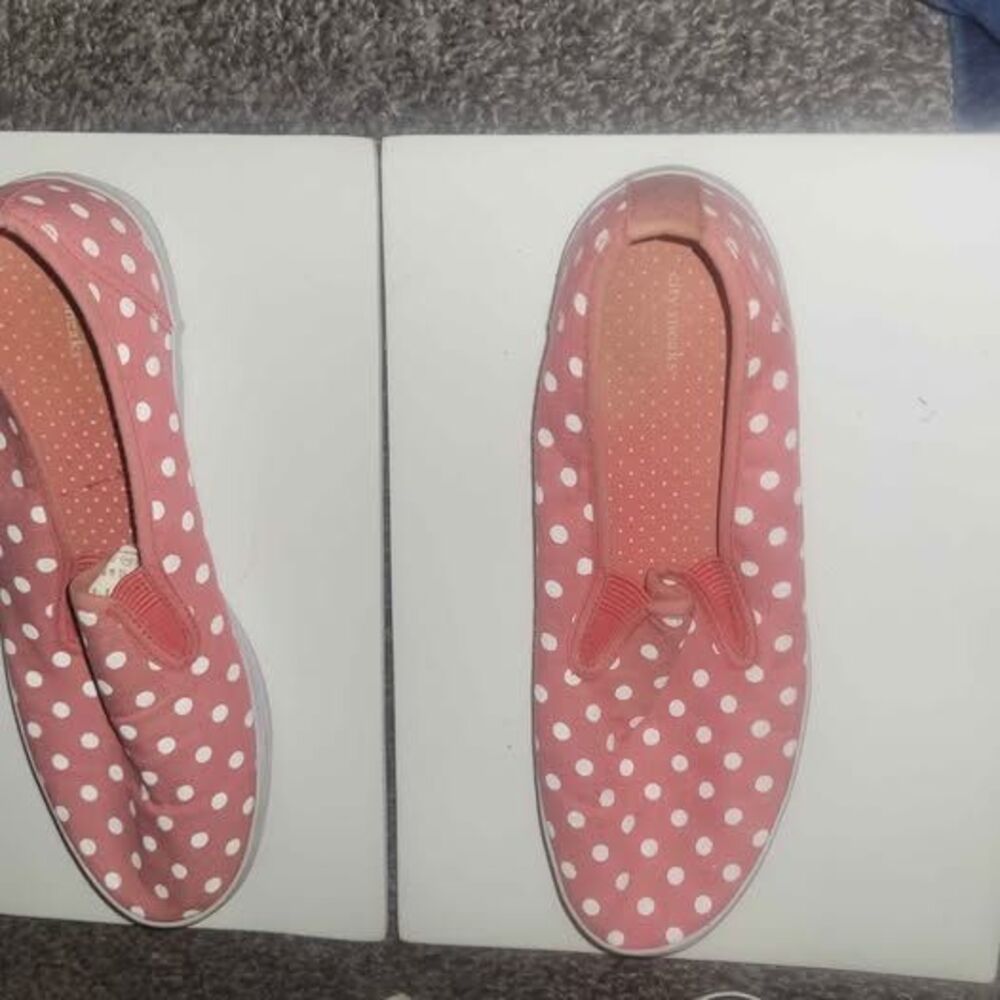 City Sneaks Polka Dot Slip-On Sneakers